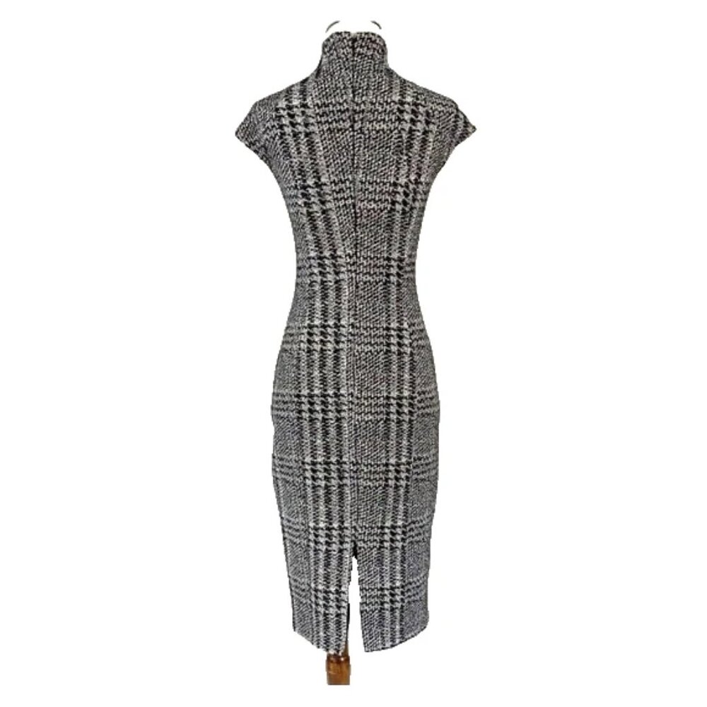 Alexia Admor Black and White Midi Dress - Picture 5 of 6